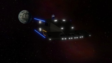 The TARDIS on the Hammerhead Shark